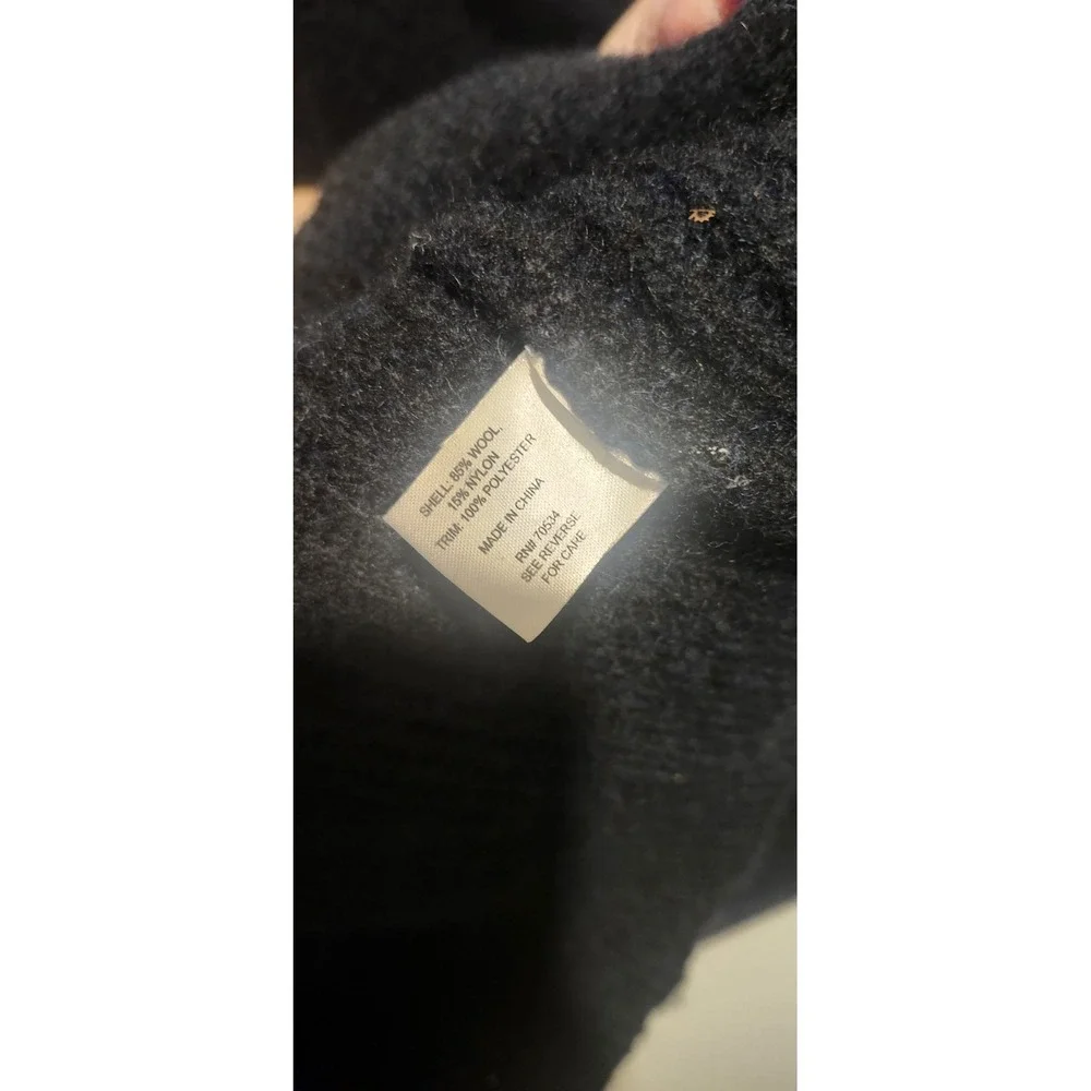 VTG Orvis Wool Cardigan Sweater Men's Medium  Shawl Collar Elbow Patches